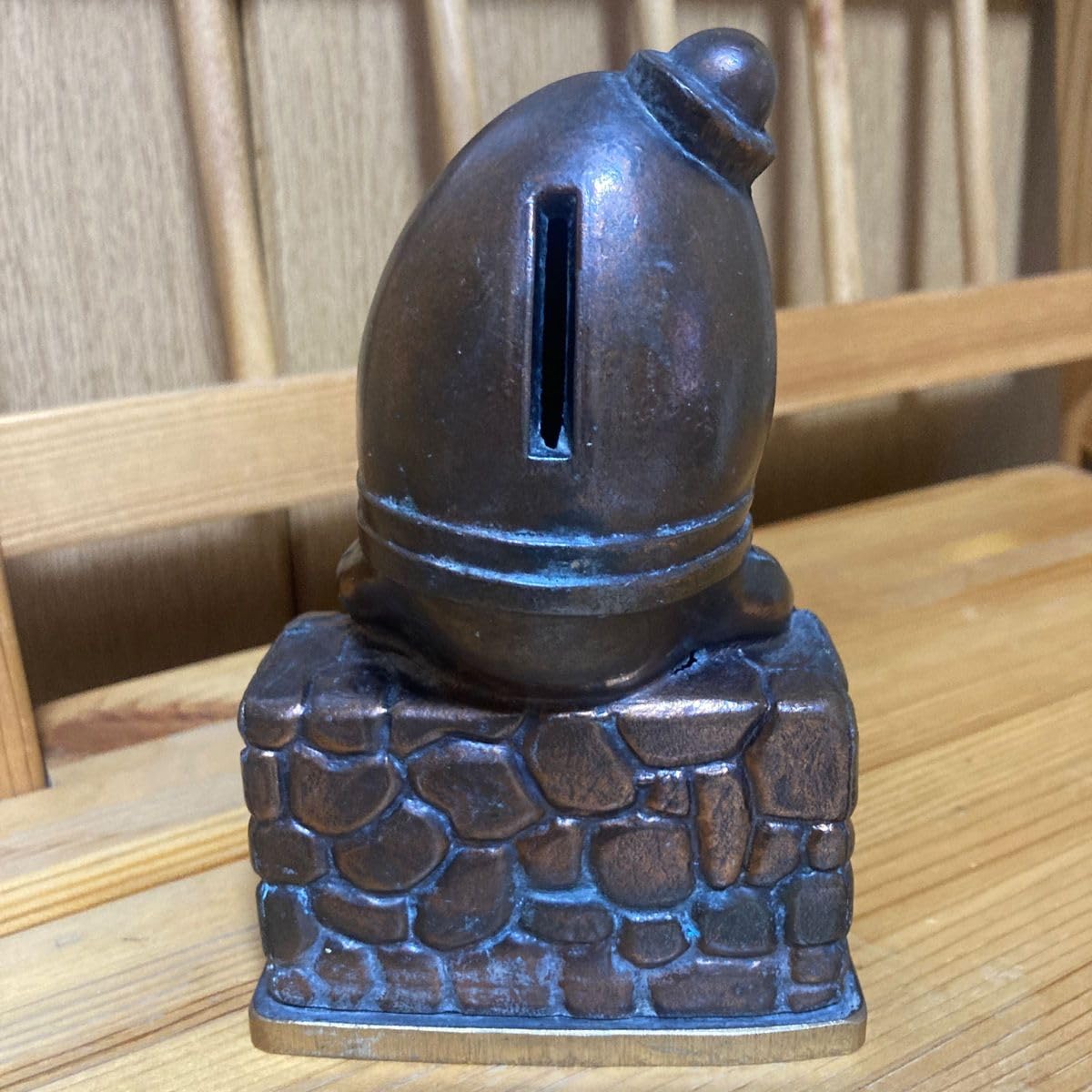 ハンプティダンプティの貯金箱鉄製